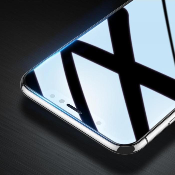 A-One Brand - [2-PACK] Hrdat Glas Skrmskydd iPhone XS Max / 11 Pro Max - Svart