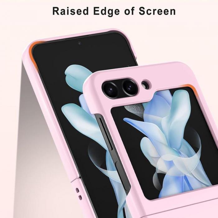 A-One Brand - Galaxy Z Flip 5 Mobilskal Magsafe Skinn-Touch - Rosa