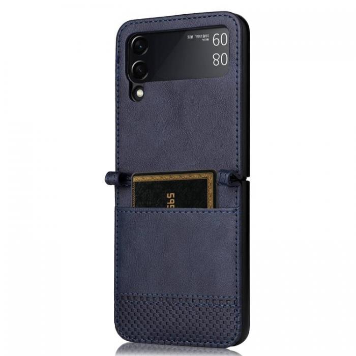 A-One Brand - Galaxy Z Flip 4 Plnboksfodral Vintage - Bl