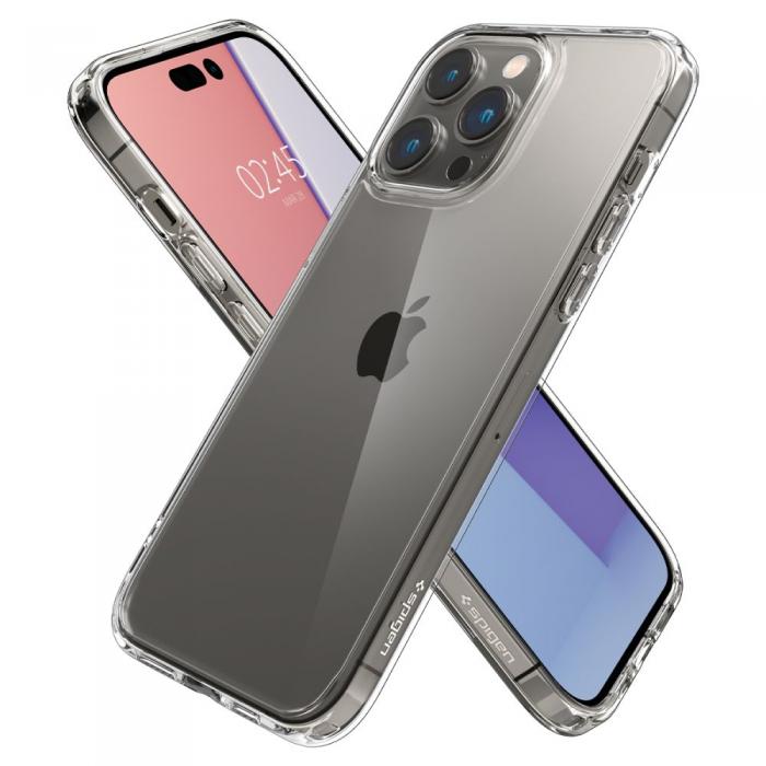 Spigen - Spigen iPhone 14 Pro Skal Ultra Hybrid - Crystal Clear