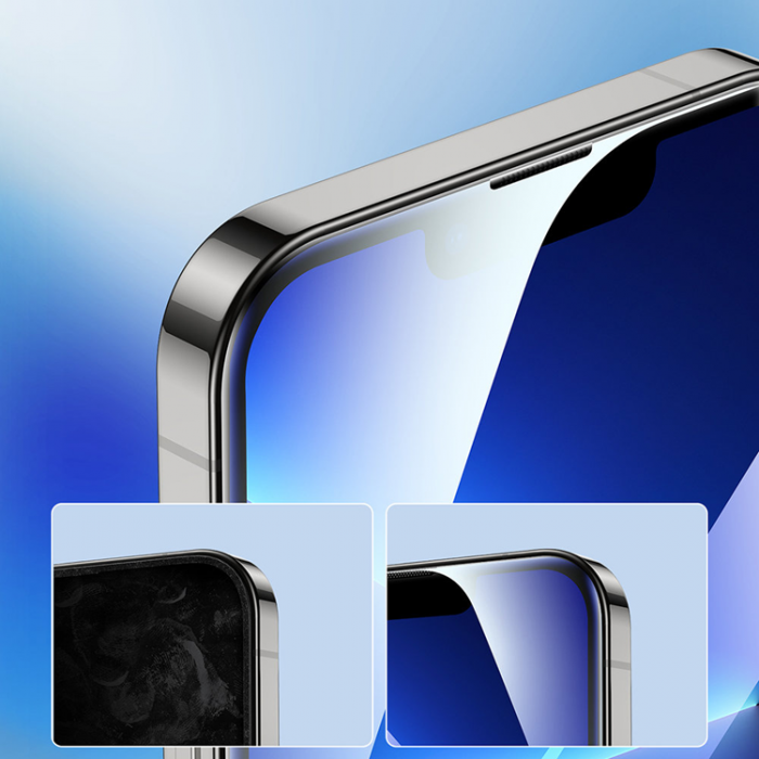 Joyroom - Joyroom iPhone 14 Pro Skrmskydd i Hrdat glas Knight 2.5D