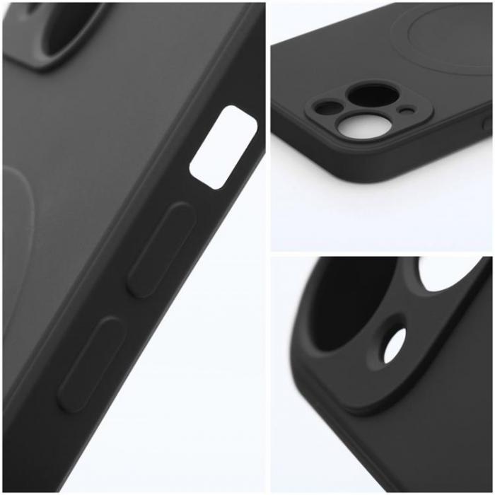 OEM - OEM iPhone 7/8/SE 2020/2022 Skal MagSafe Silikon - Svart