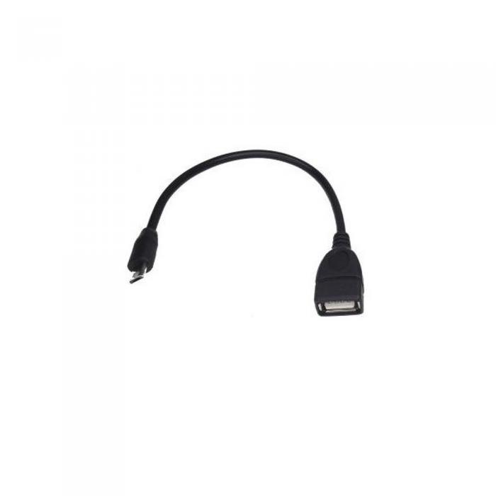 UTGATT1 - Adapter OTG MicroUSB - USB A Svart