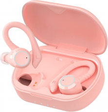 Boom of Sweden - BOOM Ear-Hook Hörlurar Bluetooth TWS IPX7 Trådlös - Rosa