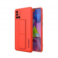 Wozinsky - Wozinsky Kickstand SilikonSkal Samsung Galaxy M51 - Röd
