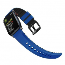 UNIQ - Uniq Apple Watch (45mm) Series 9 Band Linus - Blå