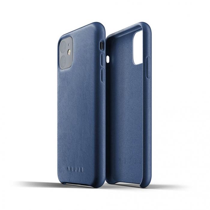 UTGATT4 - Mujjo Full Leather Case fr iPhone 11 - Monacobl