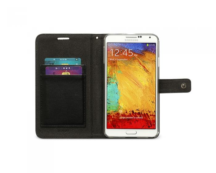 UTGATT4 - Zenus Herringbone Vska till Samsung Galaxy Note 3 N9000 (Ivory)