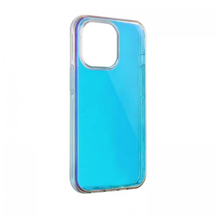 A-One Brand - iPhone 13 Skal Aurora Neon Gel - Bl
