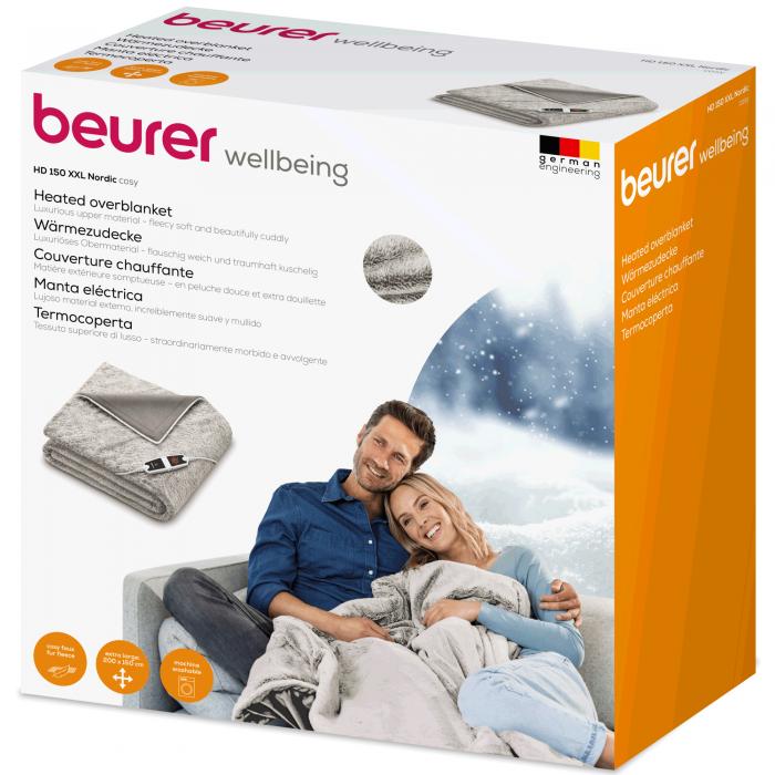 Beurer - BEURER Vrmefilt - Extra stor HD 150 XXL Nordic