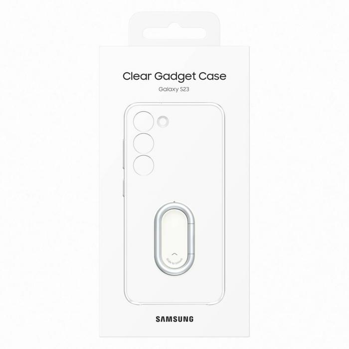 Samsung - Samsung Galaxy S23 Skal Ringhllare Gadget - Transparent