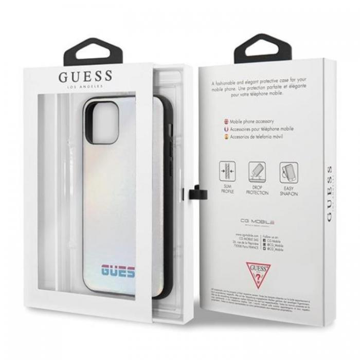 Guess - Guess Iridescent Skal iPhone 11 Pro Max - Silver