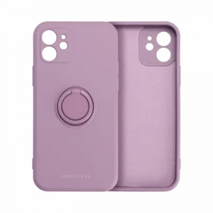 Roar - Roar iPhone 15 Pro Mobilskal Ringhllare Amber - Lila