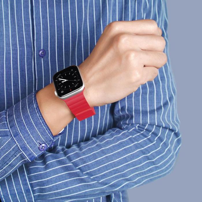 Dux Ducis - Dux Ducis Apple Watch 4/5/6/7/SE/Ultra (42/44/45/49mm) Magnetic Strap