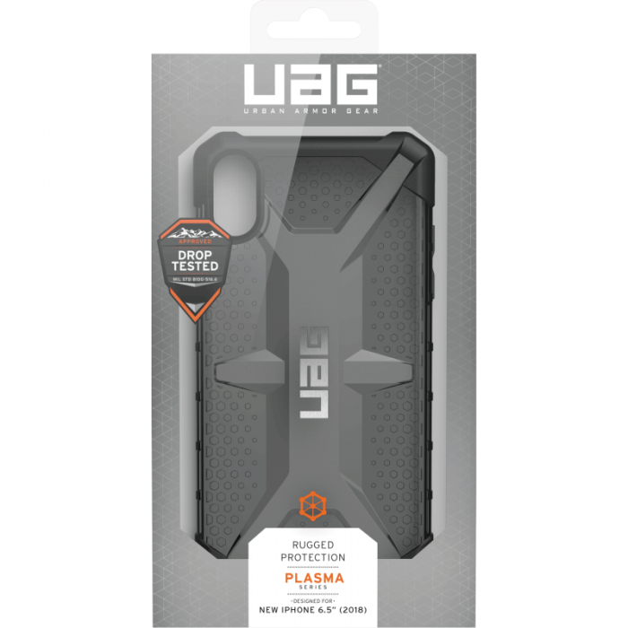 UTGATT5 - UAG iPhone XS Max Plasma Cover - Ash