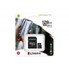 Kingston - Kingston 128GB microSDXC Canvas Select Plus