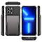 A-One Brand - iPhone 14 Plus Skal Korthllare Flip - Svart