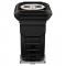 Spigen - Spigen Rugged Armor Apple Watch 4/5/6/7/8/SE (40/41 mm) Skal - Svart