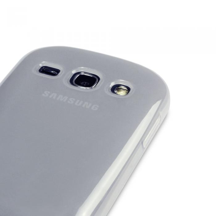UTGATT4 - FlexiSkal till Samsung Galaxy Fame S6810 - Frosty White