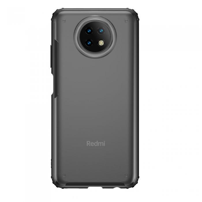 UTGATT5 - Hybridshell Mobilskal Xiaomi Redmi Note 9T 5G - Matt Svart