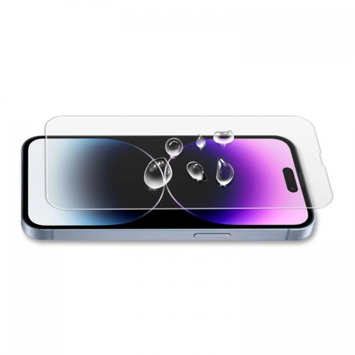 Mocolo - Mocolo iPhone 15 Pro Max Hrdat Glas Skrmskydd Explosion-proof - Clear
