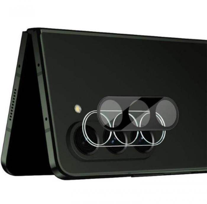 A-One Brand - [2-PACK] Galaxy Z Flold 5 Kameralinsskydd i Hrdat glas - Svart
