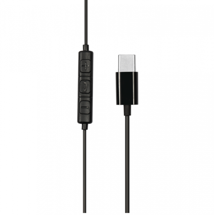 UTGATT1 - Streetz Semi In-ear Mrlurar USB-C - Svart