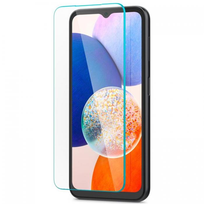 Spigen - [2-Pack] Spigen Galaxy A14 5G Hrdat Glas Skrmskydd