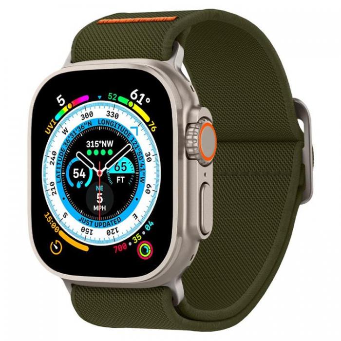 Spigen - Spigen Apple Watch 7/8 (45/49mm) Armband Fit Lite - Khaki