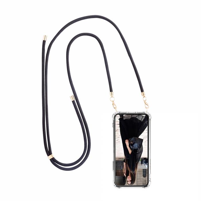 Boom of Sweden - Boom OnePlus Nord mobilhalsband skal - Rope Black