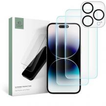 Tech-Protect - Tech-Protect iPhone 15 Pro Linsksydd i Härdat Glas - Clear