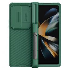 Nillkin - Nillkin Galaxy Z Fold 4 Skal CamShield Pro Kicksatand - Grön