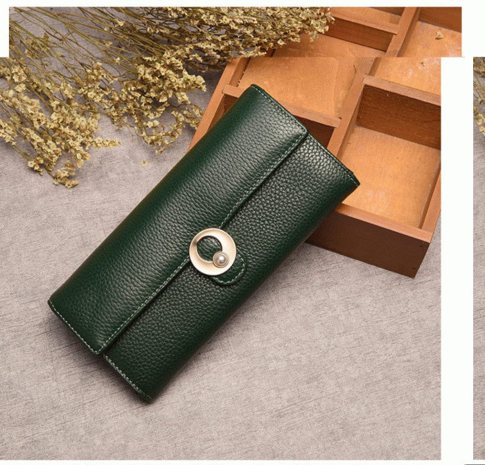 Mooltesaa - Mooltesaa Elegant Lady Clutch Handvska Wallet - Grn