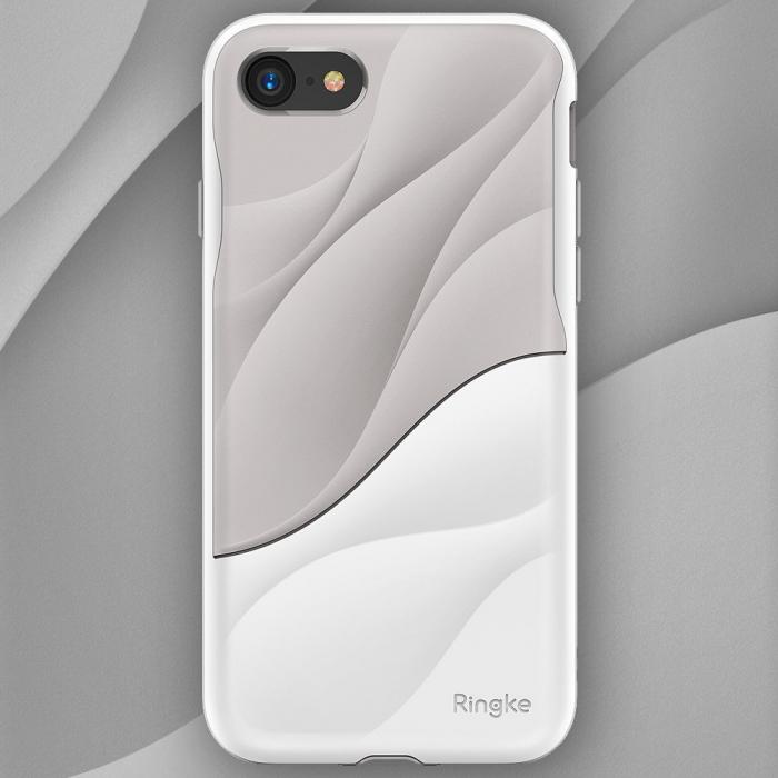 UTGATT4 - Ringke Wave Skal till iPhone 7/8/SE 2020 - Vit