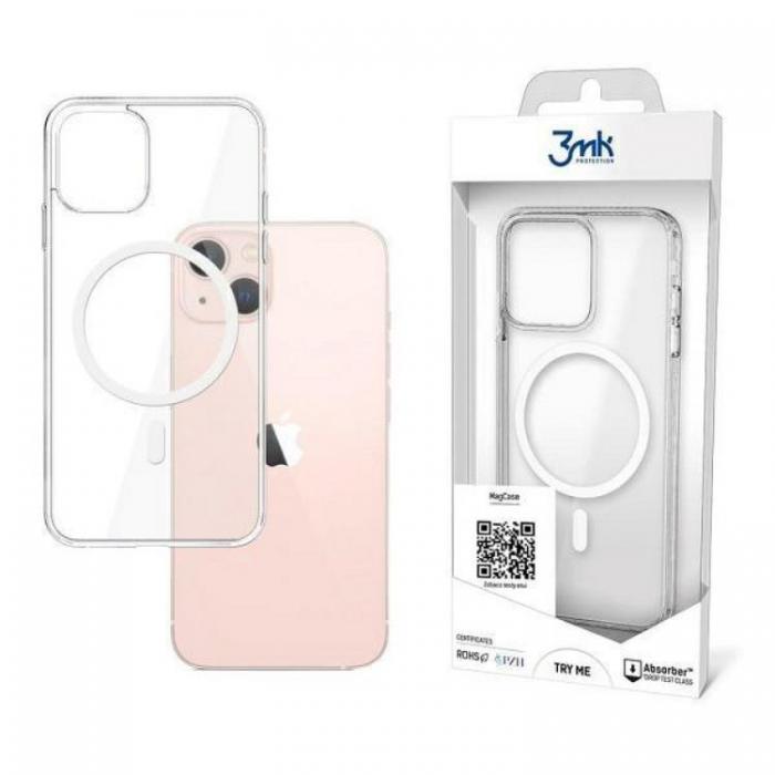 3MK - 3MK MagSafe Skal iPhone 13 - Transparent