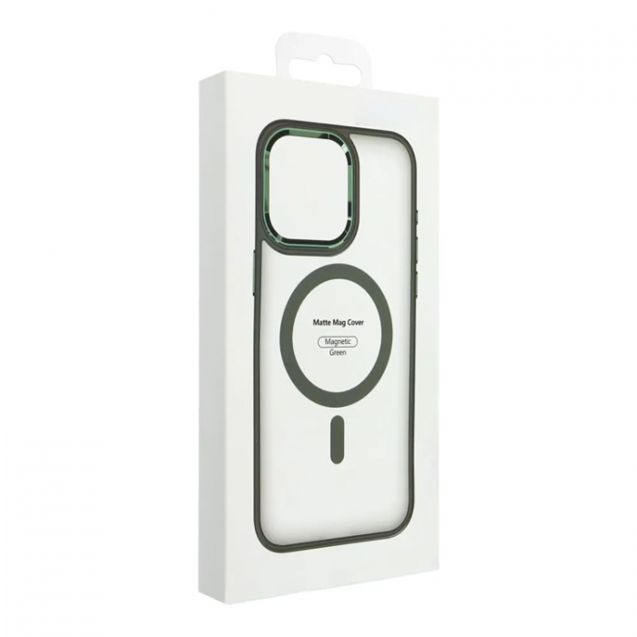 A-One Brand - iPhone 15 Pro Max Mobilskal Magsafe Matte - Grn