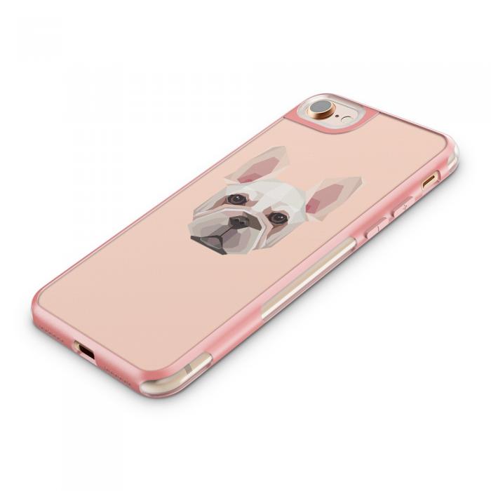 UTGATT5 - Fashion mobilskal till Apple iPhone 8 Plus - French Bulldog