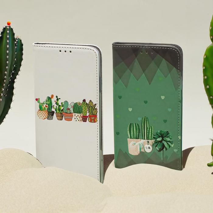 OEM - Smart Trendy Cactus 2 fodral fr Samsung Galaxy S21 FE