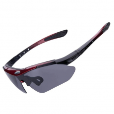 Rockbros - Rockbros photochromic UV400 Cykelglasögon - Röd