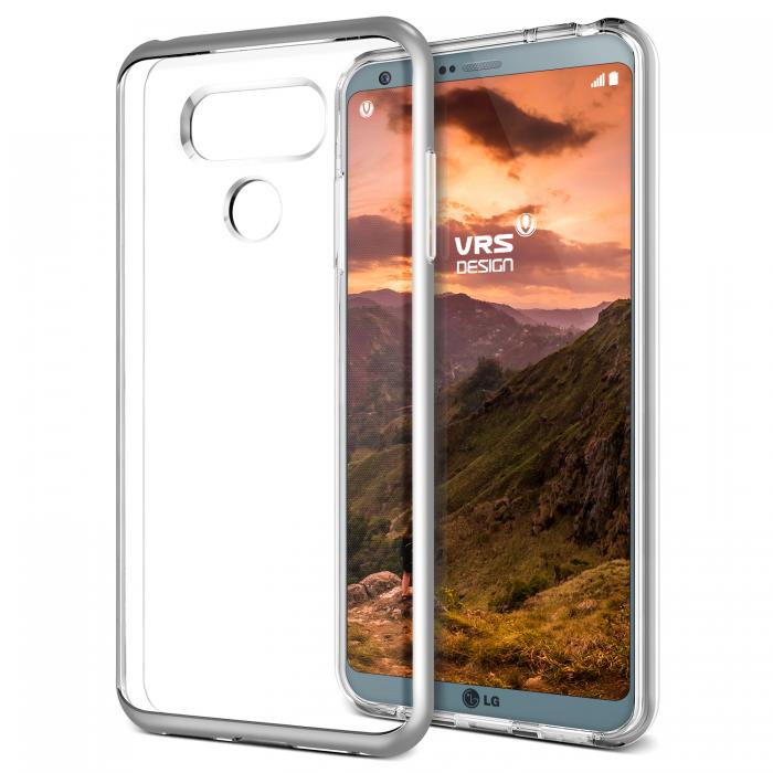 UTGATT5 - Verus Crystal Bumper Skal till LG G6 - Silver