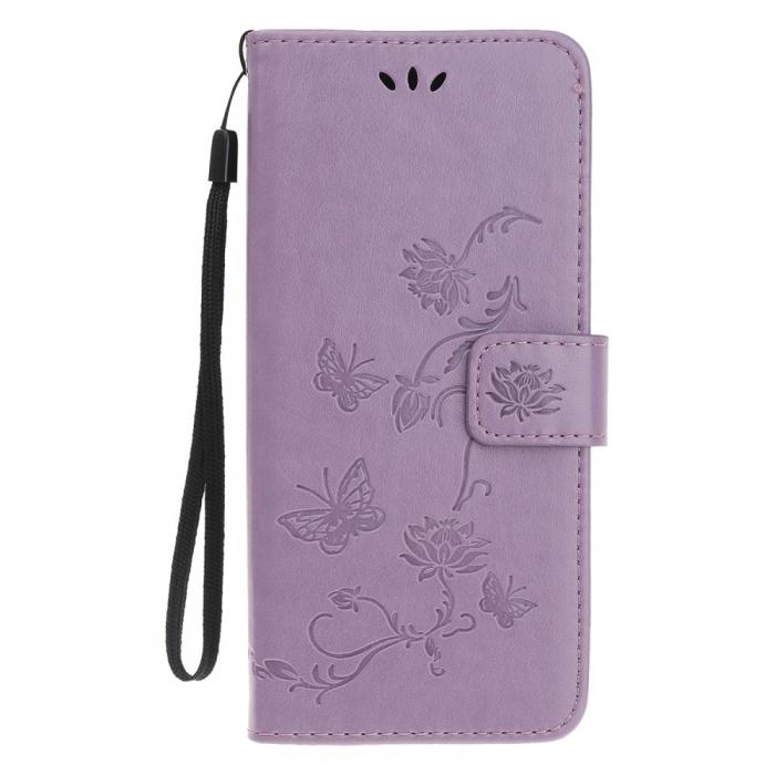 A-One Brand - Butterfly Plnboksfodral till iPhone 11 - Lila