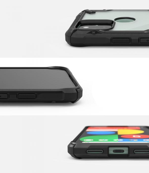 UTGATT4 - Ringke Fusion X durable Skal Google Pixel 5 - Camo Svart