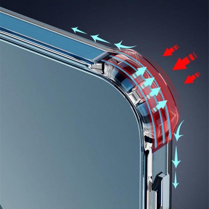Ruhtel - Clear Magnetic MagSafe Skal iPhone 13 Pro - Transparent