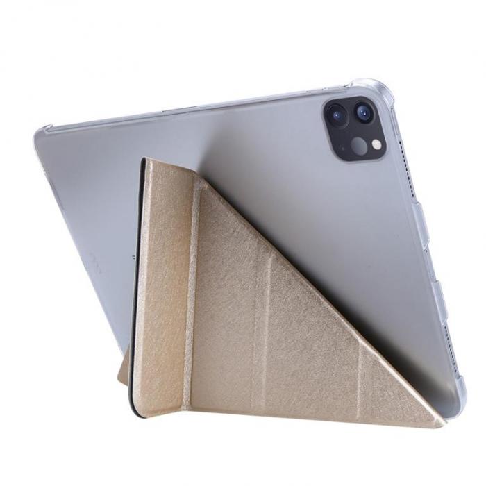 UTGATT1 - iPad Pro 12.9 (2020/2021) Fodral Origami - Guld