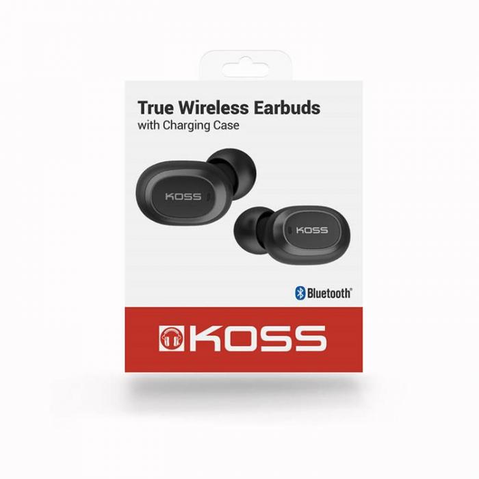 Koss - KOSS Hrlurar In-Ear TWS250i Trdls True Wireless Mic - Svart