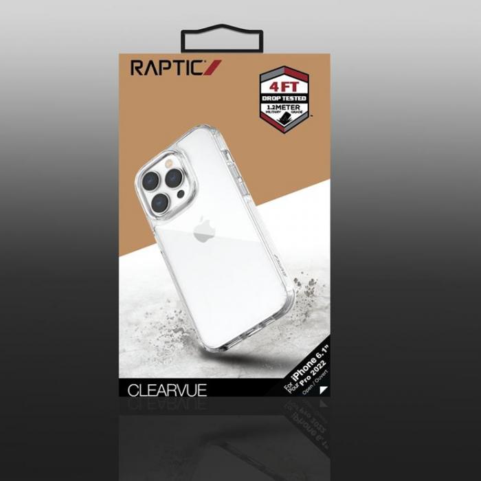 Raptic - Raptic iPhone 14 Pro Max Skal X-Doria Clearvue - Clear