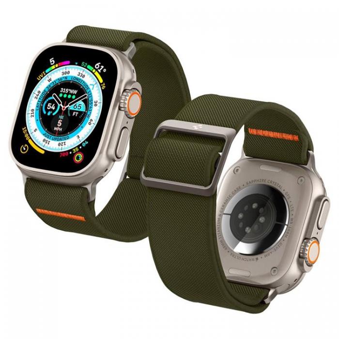 Spigen - Spigen Apple Watch Ultra 1/2 (49mm) Armband Fit Lite - Khaki