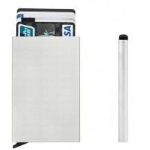A-One Brand - RFID Blocking Credit Card Pop-up Korthållare - Silver
