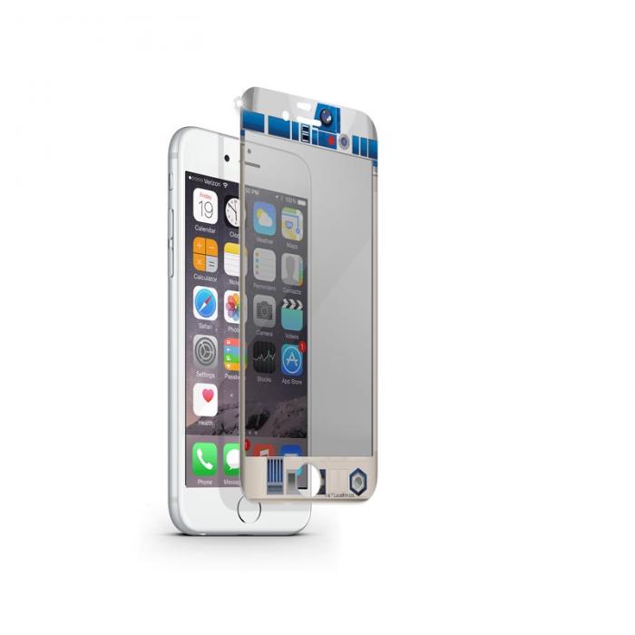 UTGATT1 - Star Wars Skrmskydd iPhone 6/6S Hrdat Glas R2D2