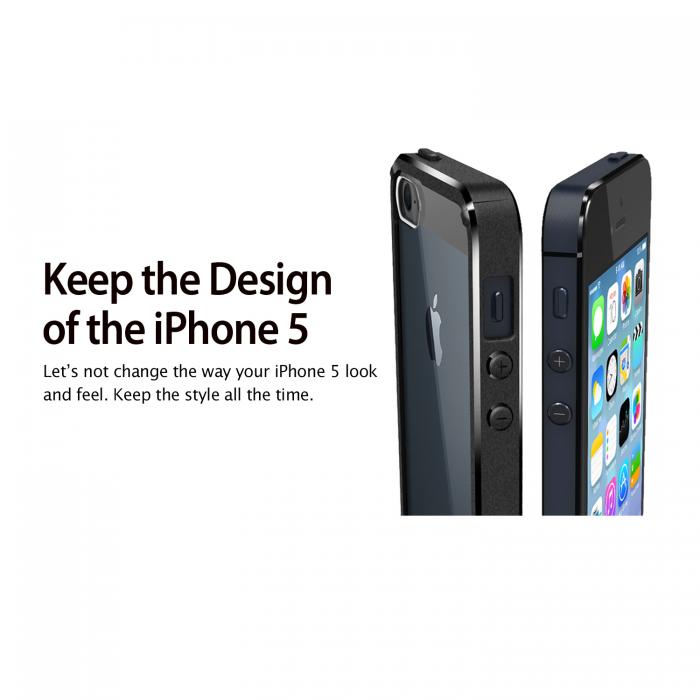 UTGATT5 - RINGKE Fusion skal till Apple iPhone 5/5S/SE (Mint)